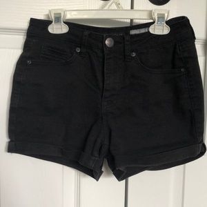 Aeropostale Black Jean Shorts